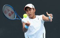 Rinky Hijikata at the Melbourne Summer Set. Picture: Tennis Australia