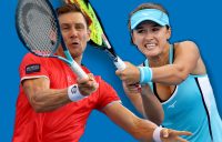 Matt Ebden and Arina Rodionova feature in Australian Open 2022 qualifying. Pictures: Tennis Australia