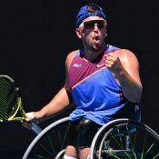 Dylan Alcott will compete in an eighth Australian Open quad wheelchair singles final; Getty Images 