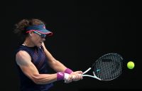 Sam Stosur in action at the Melbourne Summer Set. Picture: Getty Images