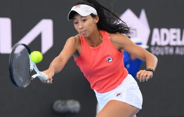 Priscilla Hon at the 2022 Adelaide International; Getty Images 