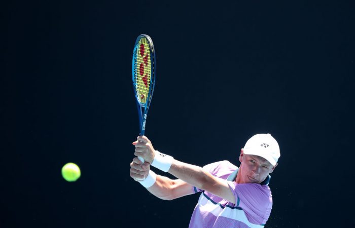 Edward Winter at Australian Open 2022 qualifying; Getty Image
