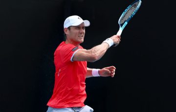 Matt Ebden in Australian Open 2022 qualifying; Getty Images 