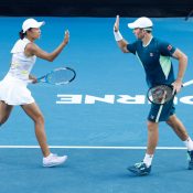 Zhang Shuai and John Peers progress to the AO 2022 mixed doubles semifinal; Getty Images 