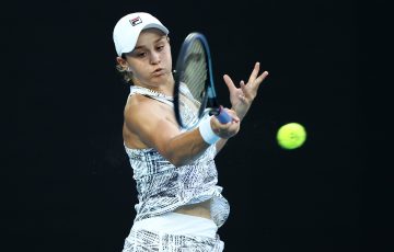 IN FORM: World No.1 Ash Barty at AO 2022. Picture: Getty Images
