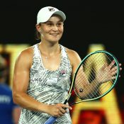 Ash Barty at Australian Open 2022; Getty Images