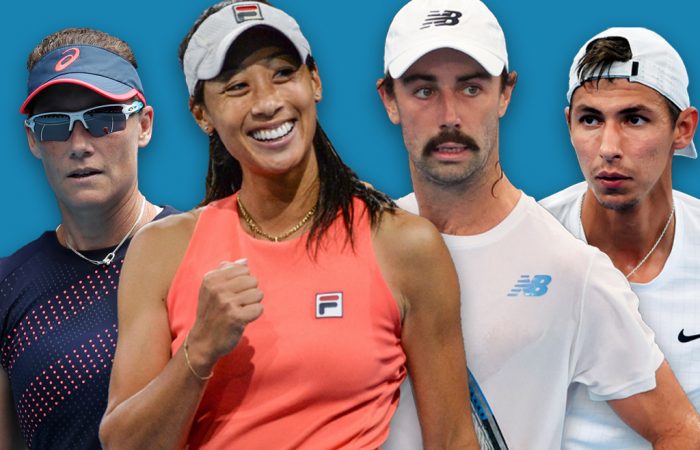 Sam Stosur, Priscilla Hon, Jordan Thompson and Alexei Popyrin lead the Aussie charge on day two at the Australian Open.