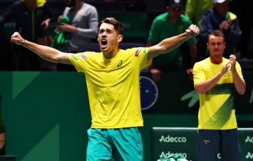 Alex De Minaur loves representing Australia in Davis Cup; Getty Images 