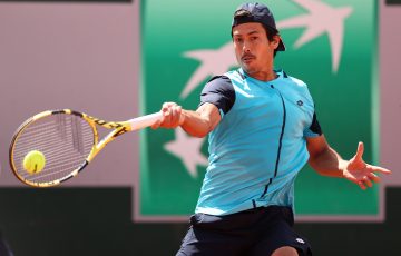 Jason Kubler in action at Roland Garros. Picture: Getty Images
