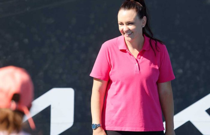  Casey Dellacqua recognises many opportunities for women and girls in tennis.