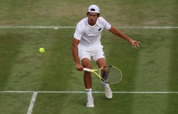 Jason Kubler at Wimbledon. Picture: Getty Images