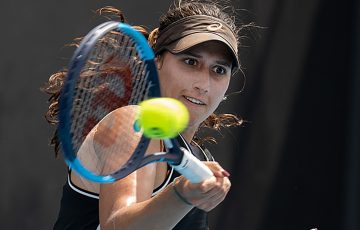 Jaimee Fourlis. Picture: Tennis Australia
