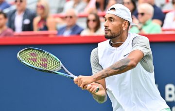 Nick Kyrgios in Montreal; Getty Images 