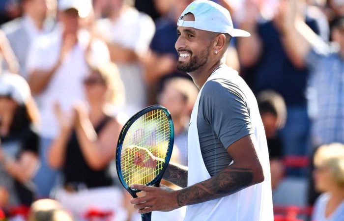 Nick Kyrgios in Montreal; Getty Images