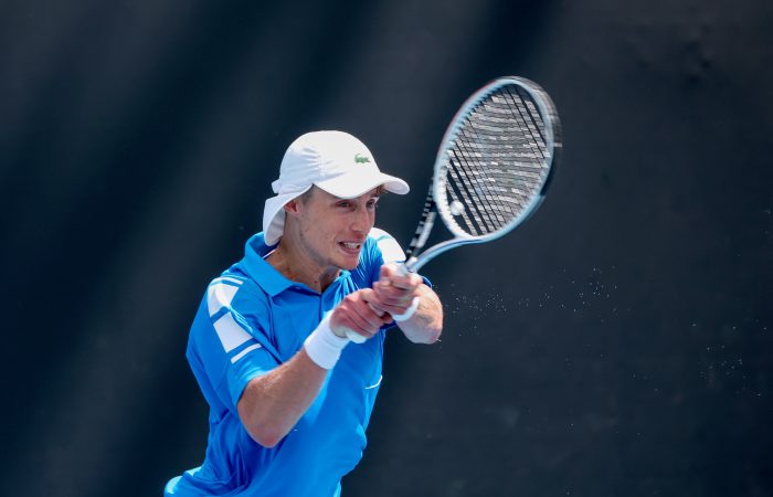 Australian Marc Polmans is competing at an Australian Pro Tour event in Darwin this week. Picture: Tennis Australia