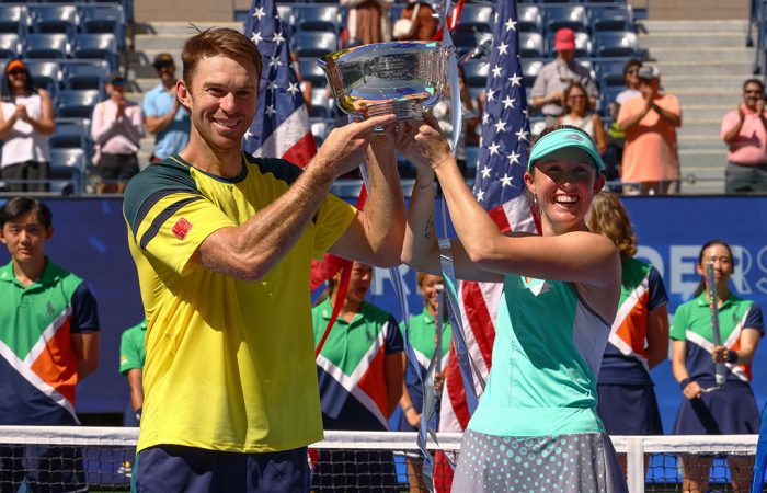 Storm Sanders John Peers US Open mixed doubles champions