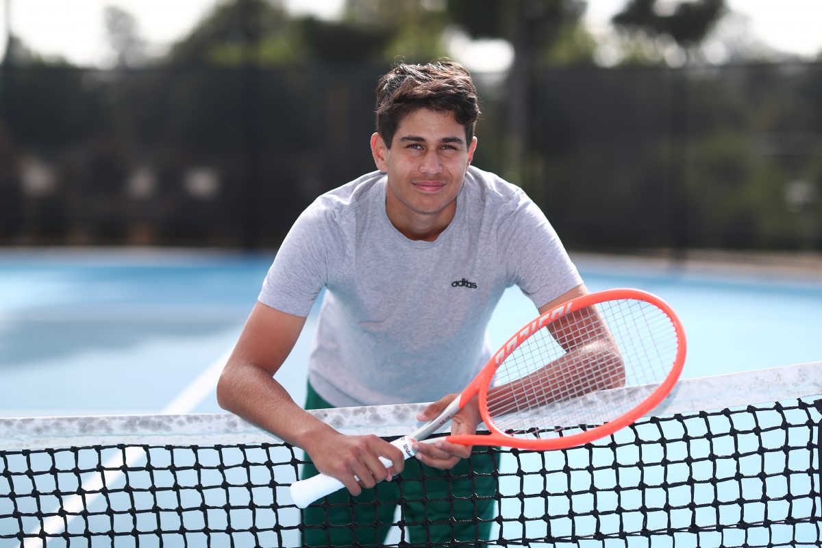 Zachary Viiala. Picture: Tennis Australia