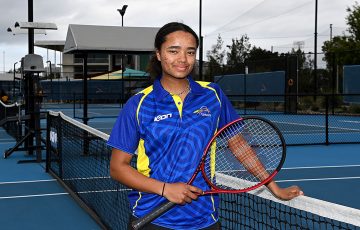 Wambui Taylor aims to set a positive example to other young players; Tennis Australia