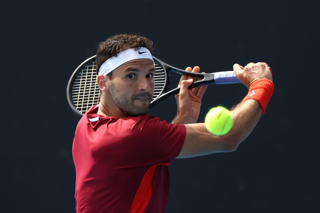Grigor Dimitrov is the playing captain for Bulgaria in the inaugural United Cup. Picture: Getty Images