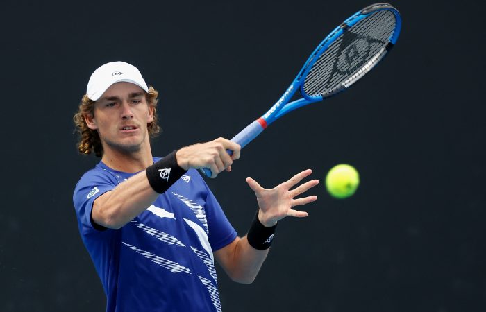 Max Purcell in action at Australian Open 2023. Picture: Tennis Australia