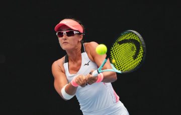 Arina Rodionova in action. Picture: Tennis Australia