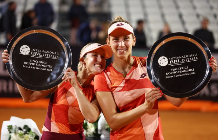 Hunter and Mertens crowned Italian Open doubles champions, 20 May, 2023, All News, News and Features, News and Events