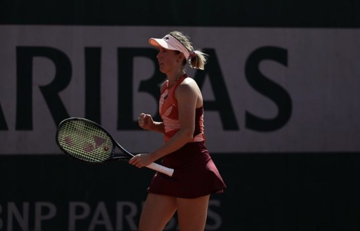 Storm Hunter at Roland Garros. Picture: FFT