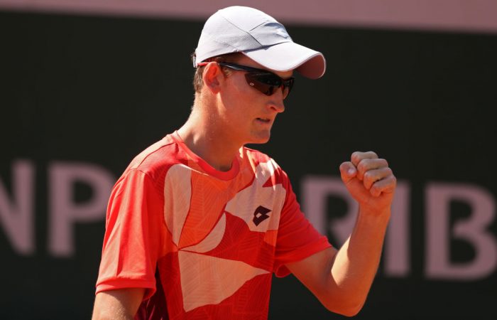 Charlie Camus at Roland Garros. Picture: Getty Images