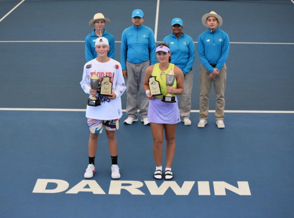 Rising stars Hewitt, Subasic claim ITF junior titles in Darwin | 11 June, 2023 | All News | News and Features | News and Events