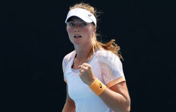 Olivia Gadecki, pictured at AO 2023, will contest the main draw of the US Open for the first time; Getty Images 