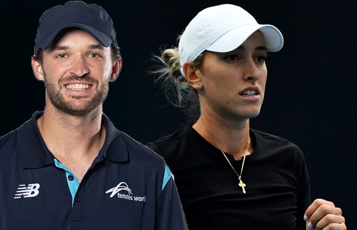 Matthew Romios and Alexandra Bozovic both won doubles titles this week.