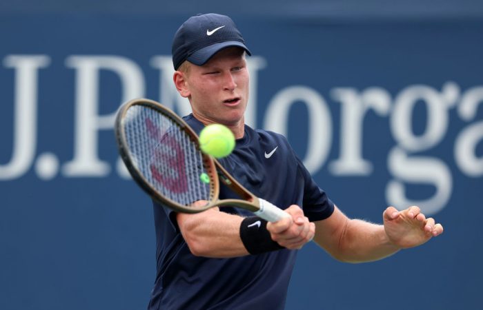 Pavle Marinkov in action at US Open 2023. Picture: Getty Images