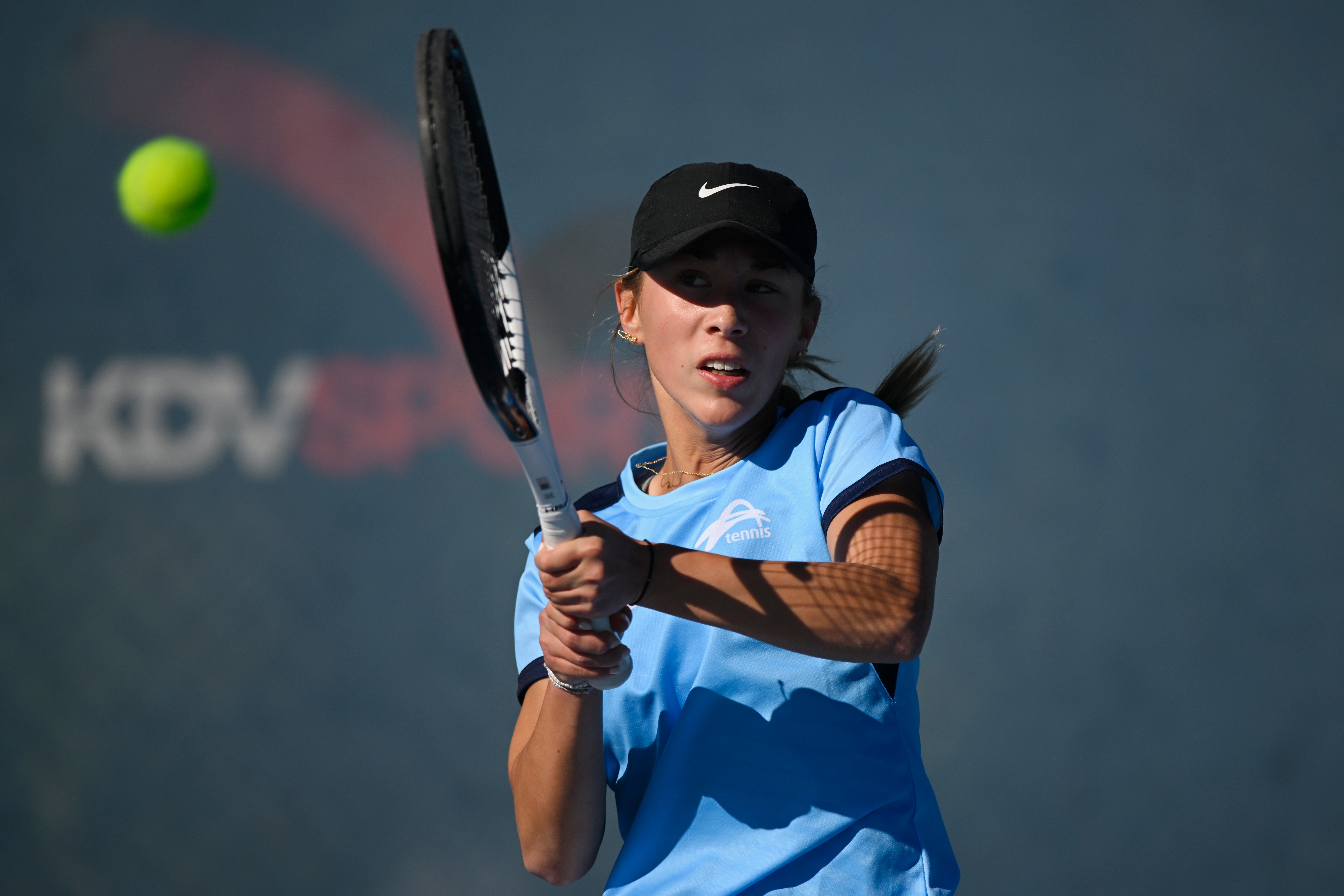 Kimiko Cooper at the 2023 Australian Teams Championships. Picture: Tennis Australia