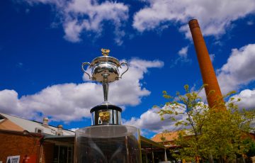 The Daphne Akhurst Memorial Cup in Castlemaine. Picture: Tennis Australia