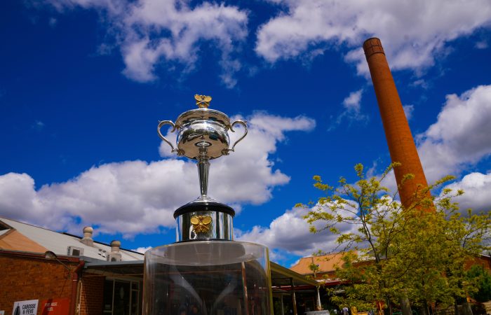 The Daphne Akhurst Memorial Cup in Castlemaine. Picture: Tennis Australia