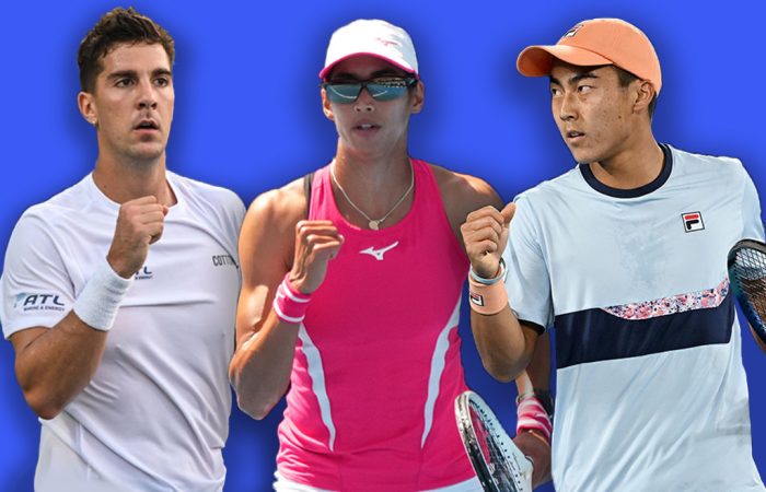 Thanasi Kokkinakis, Astra Sharma and Rinky Hijikata will contest the NSW Open this week.