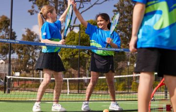 Hot Shots Tennis provides a fun formative first experience of the sport. 