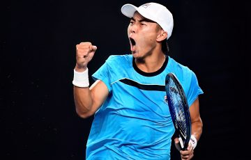 Rinky Hijikata at Australian Open 2024. Picture: Tennis Australia