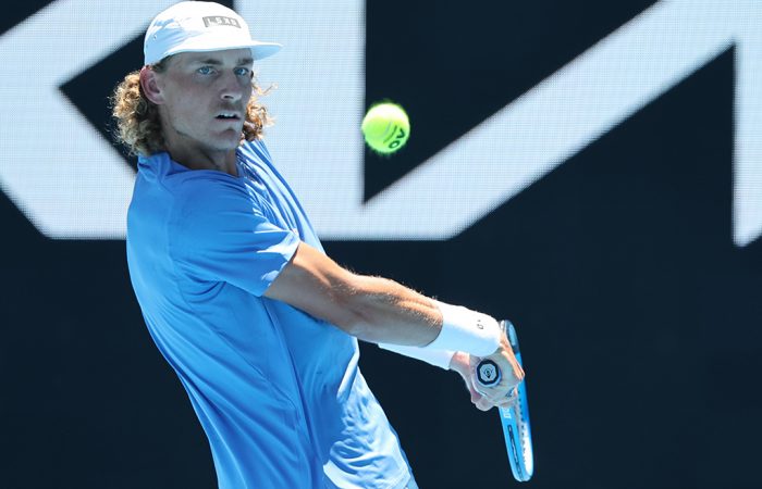 Max Purcell in action at Australian Open 2024. Picture: Tenni