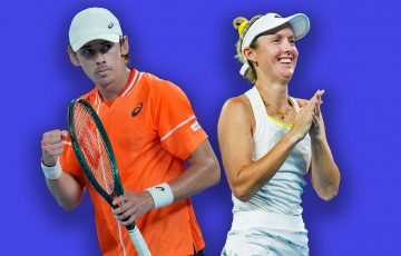 Alex de Minaur and Storm Hunter lead the Aussie charge on day six at Australian Open 2024.