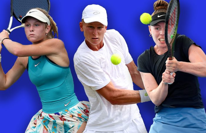 Emerson Jones, Pavle Marinkov and Talia Gibson are among the AO 2024 qualifying wildcard recipients