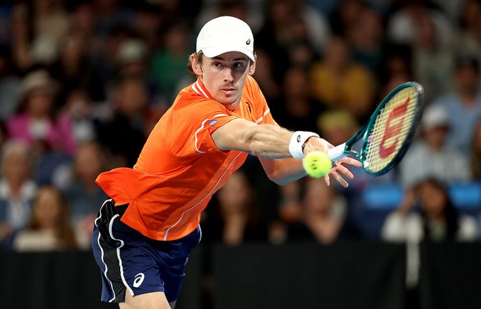 Alex de Minaur at Australian Open 2024; Getty Images