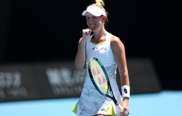 Storm Hunter at Australian Open 2024. Picture: Tennis Australia