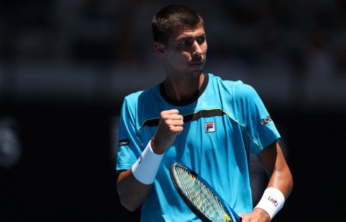 Alexei Popyrin at Australian Open 2024. Picture: Getty Images
