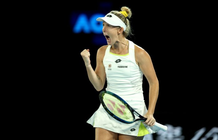 Storm Hunter at Australian Open 2024. Picture: Getty Images