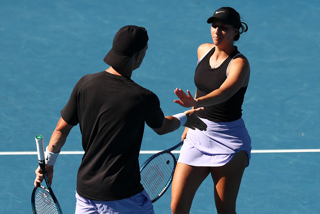 Aussie wildcards continue giant-killing run at Australian Open 2024