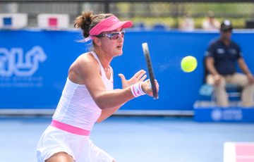 Arina Rodionova in action at Hua Hin. Picture: Thailand Open