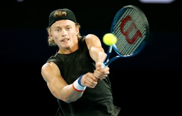 Dane Sweeny at Australian Open 2024. Picture: Tennis Australia