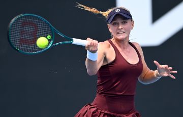 Taylah Preston advanced to the biggest singles final of her career this week. Picture: Tennis Australia