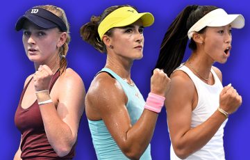 Taylah Preston, Arina Rodionova and Priscilla Hon are on the rise in the latest rankings.